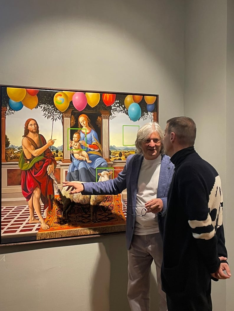 Moderne Kunst Nürnberg von Michael Jampolski in der Galerie rfzk