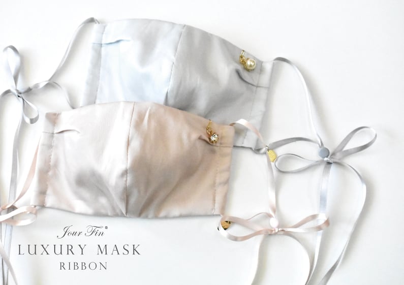 JourFin ラブリボン リボン リボンレッスン リボンワーク LoveLibbon マスク マスク手作り マスク制作 ハンドメイド ラグジュアリーマスク