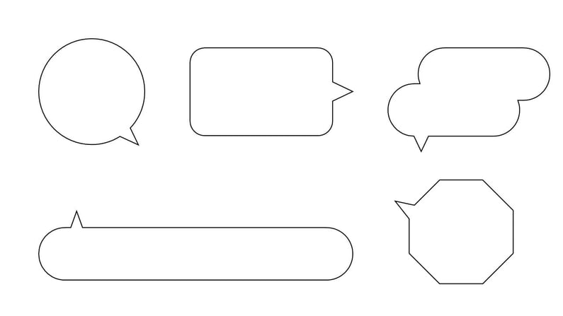 パワポのデフォルトの吹き出しがダサイ時は、図形の組み合わせで自分で作ってしまいましょう。とても簡単です。