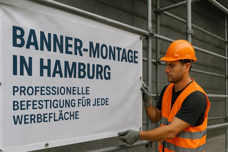 Banner anbringen lassen