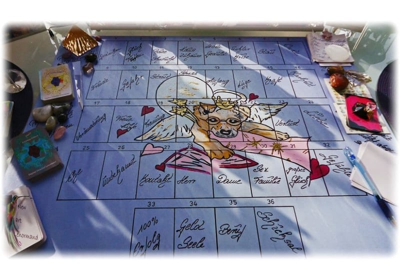 Lenormand Lernmaterialien - Wunsch-Cardoard, Lernkarten