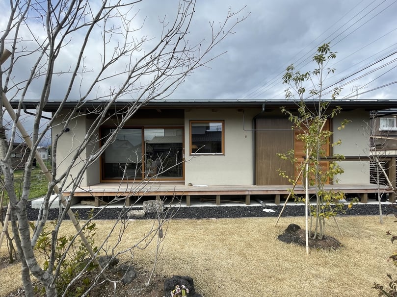 長野県 松本市 建築設計事務所 建築家 news設計室 丸山和男 住宅設計 設計監理 穂高の家Ⅰ 平屋の家 1年点検
