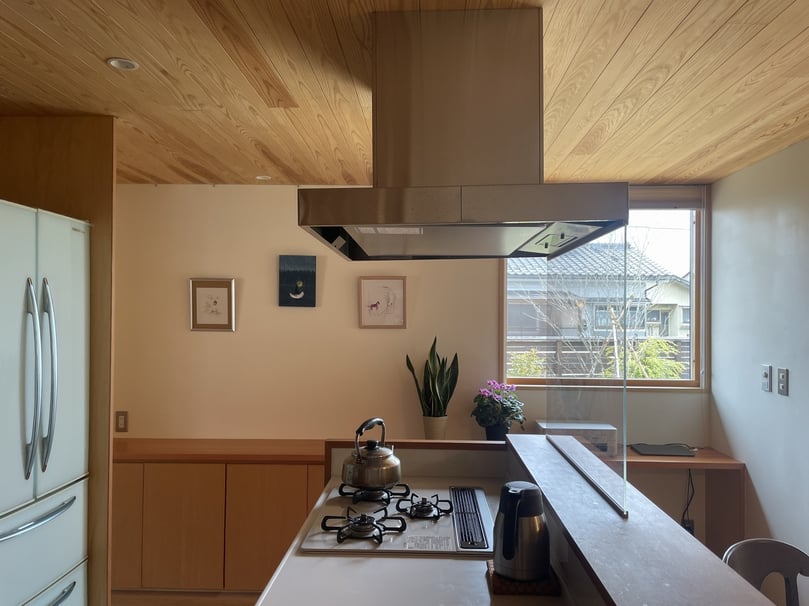 長野県 松本市 建築設計事務所 建築家 news設計室 丸山和男 住宅設計 設計監理 穂高の家Ⅰ 平屋の家 1年点検