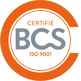 DASIR certifiée Norme ISO 9001 par BCS