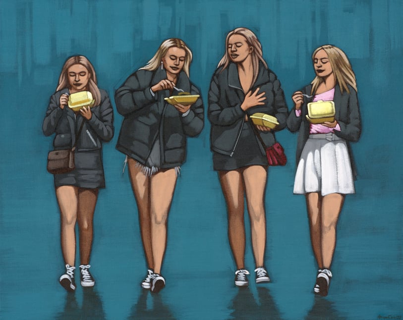 OUTGOING UK | 100 x 80 cm | APR 22