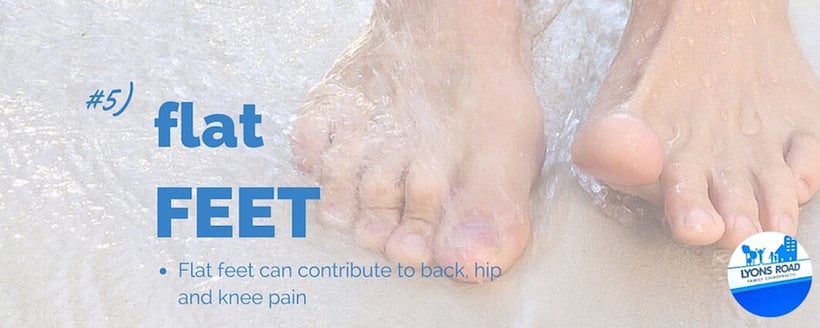flat feet and health