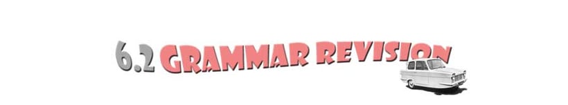 title graphic: 6.2 grammar revision
