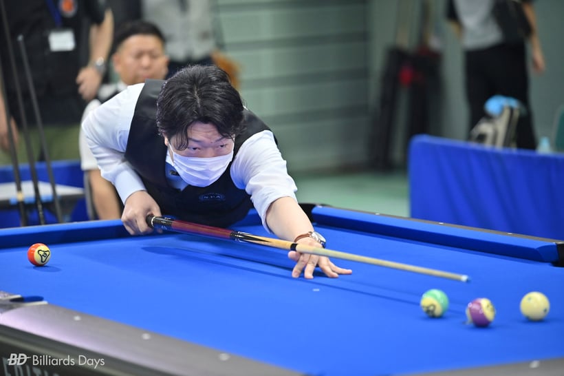 Day2の朝の第一回転の時点で8戦無敗の新潟・松原貴生選手