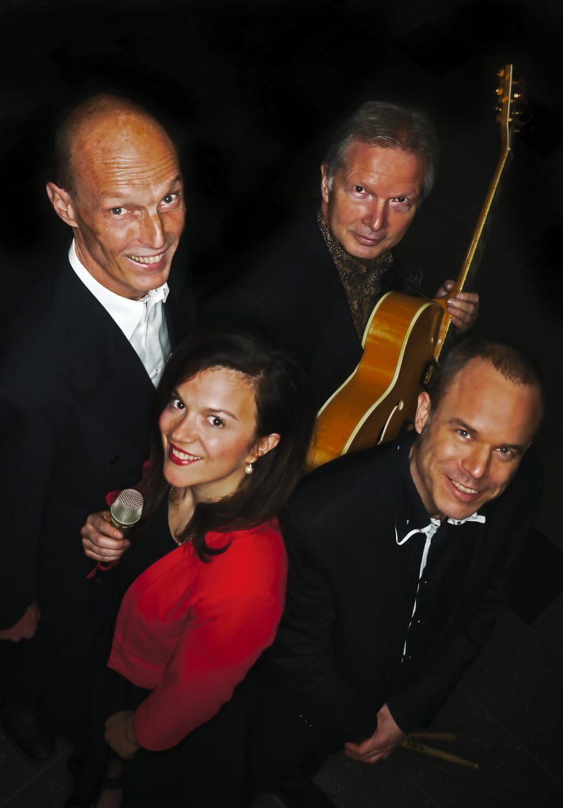 Alma Cilurzo Sängerin Beat Baumli Gitarre Ernst Halter Organist Hammond Reto Ohnsorg Schlagzeug Organvoice Jazzband