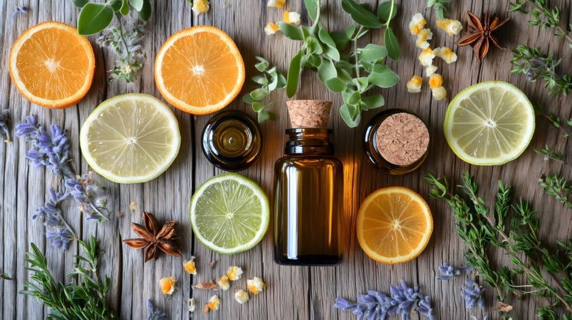 Ätherische Öle heilen, GABA, Entspannung, stimmungsaufhellende Wirkung