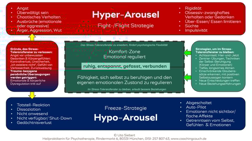 Stress-Toleranz-Fenster für mehr Resilienz besser verstehen (Window of Tolerance)