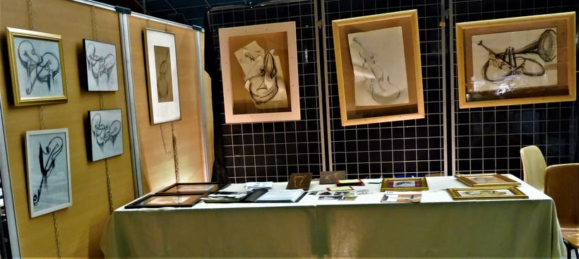 Mon stand au salon de Millau