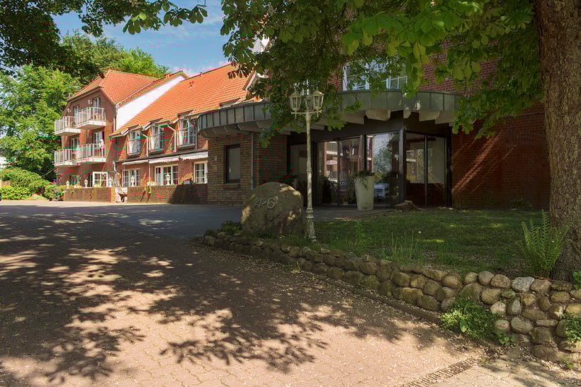 Einfahrt zum Fasanenhof in Bargteheide