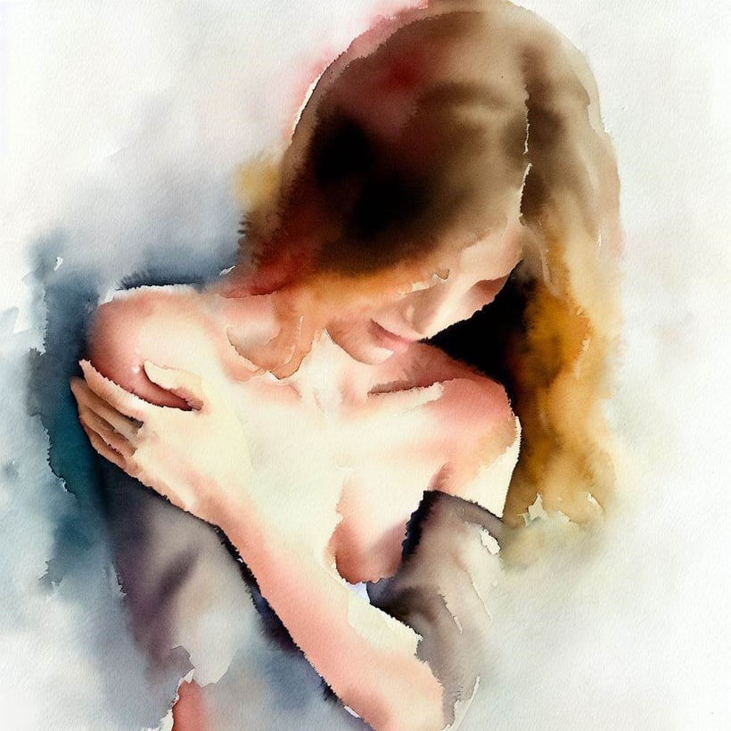 woman experiencing shoulder pain from EDS/Hypermobilty