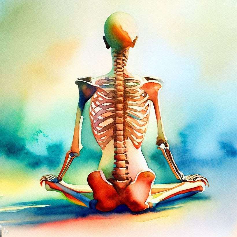 How the sit-bones support good posture in sitting