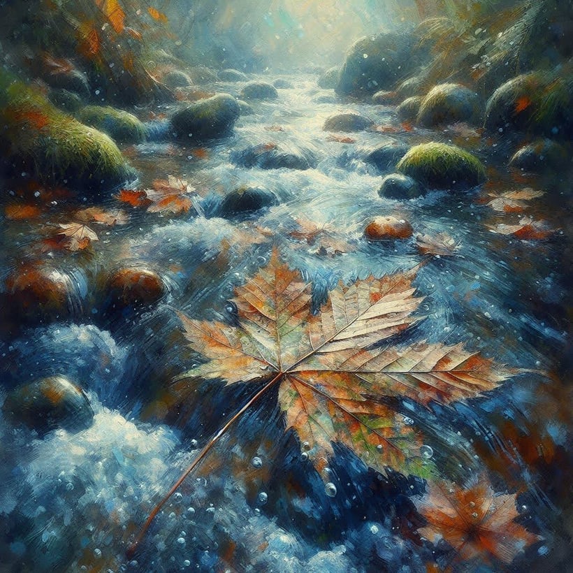 Stillness in movement.