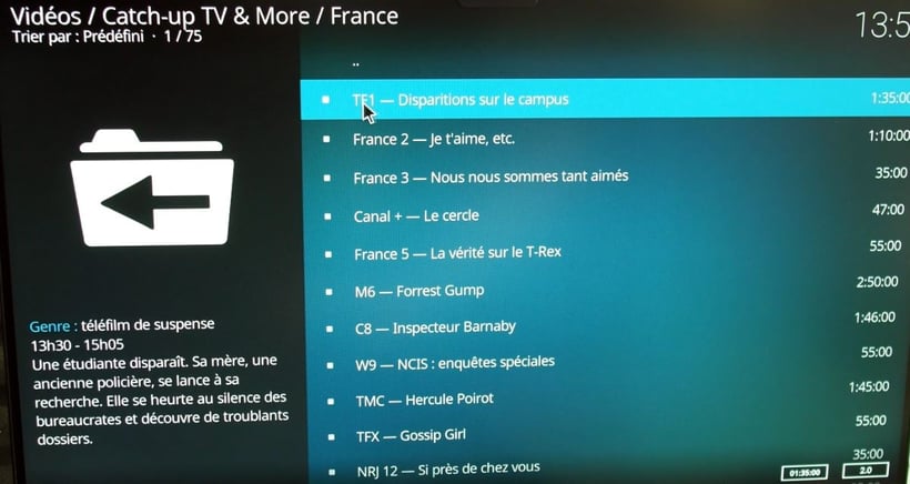 LibreELEC Kodi addon catch-up tv & more
