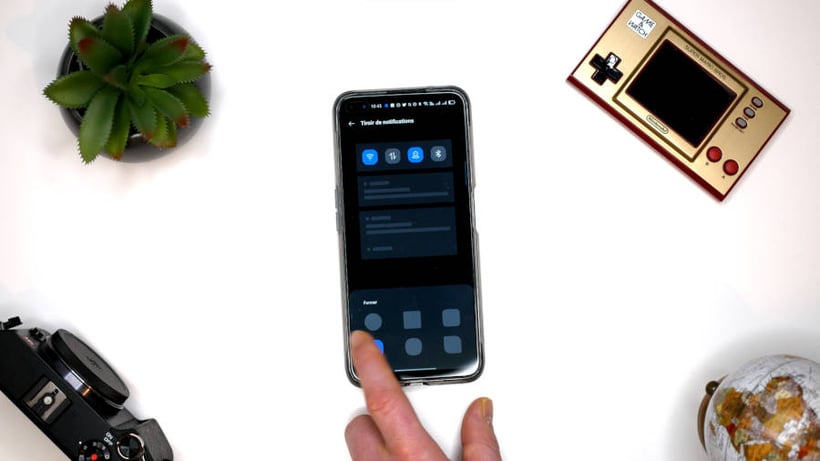 Personnaliser tiroir de notifications