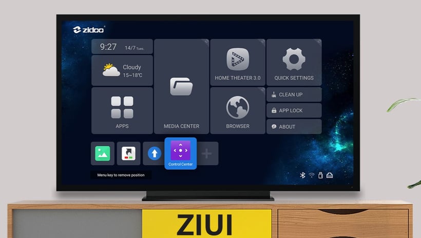 Zidoo UI