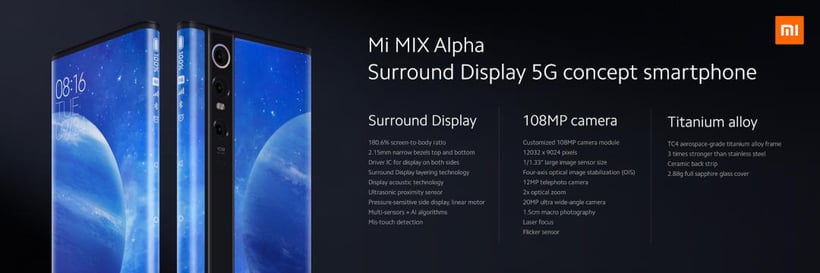 Xiaomi Mi Mix Alpha