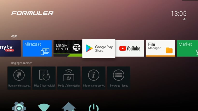 Formuler Z+ Neo (interface)