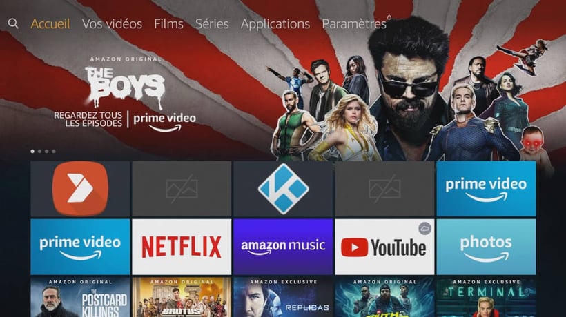 Amazon Fire TV Cube interface