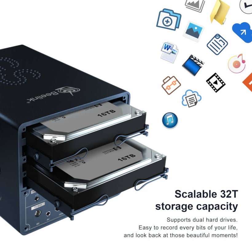 Beelink GS-King X NAS disques durs