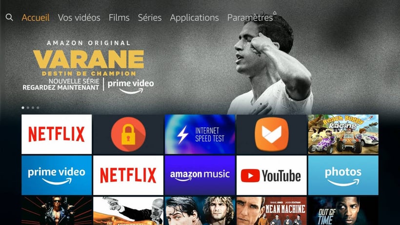 Amazon Fire TV Stick 4K interface