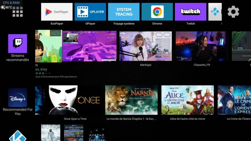 Interface Ulauncher Ugoos X4Q