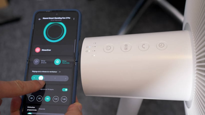 Xiaomi Smart Standing Fan 2 Pro Application - 1000px