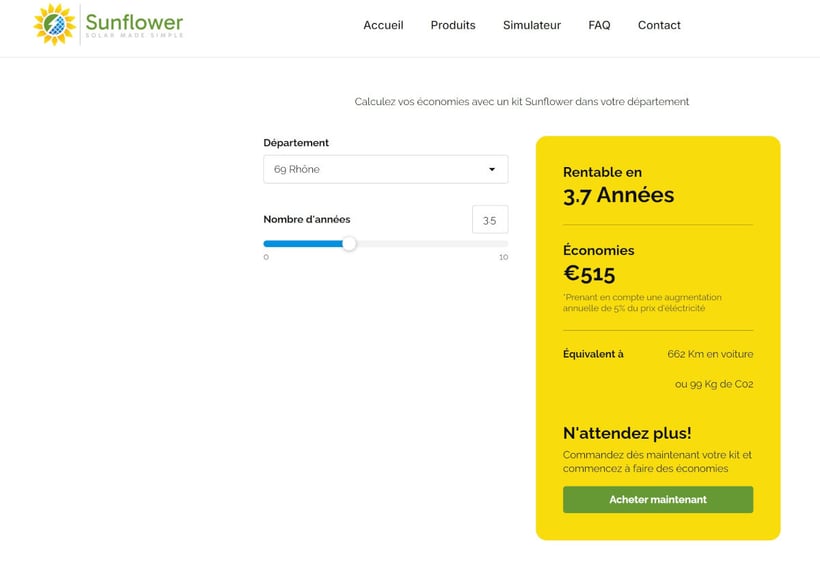 Simulateur Sunflower Solar 3.7 années-1200px