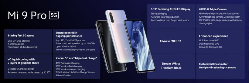 Xiaomi Mi 9 Pro 5G