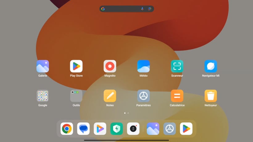 Interface Redmi Pad SE - 900px
