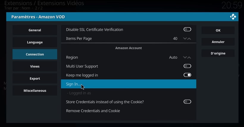 Kodi Amazon Prime Video VOD Addon Sandmann79