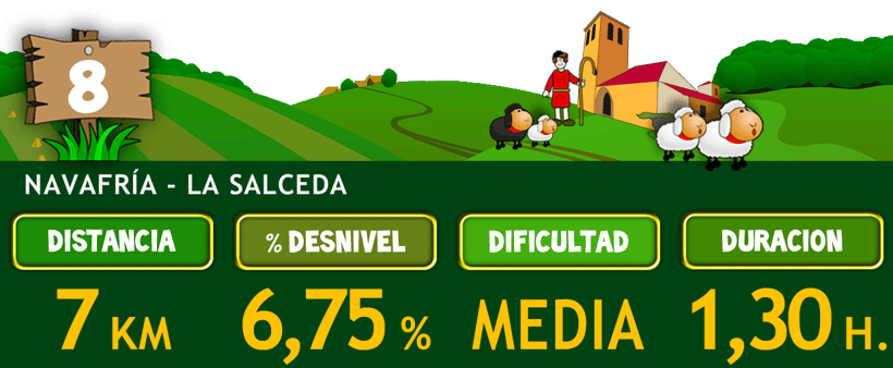 Ruta del Esquileo. Tramo 8: Navafría - La Salceda
