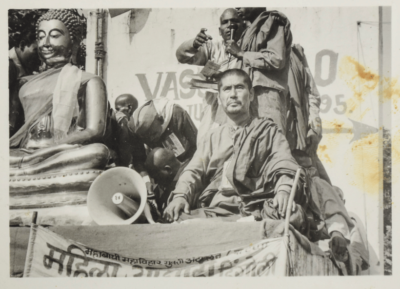 1992年　ブッダガヤー大菩提寺奪還闘争