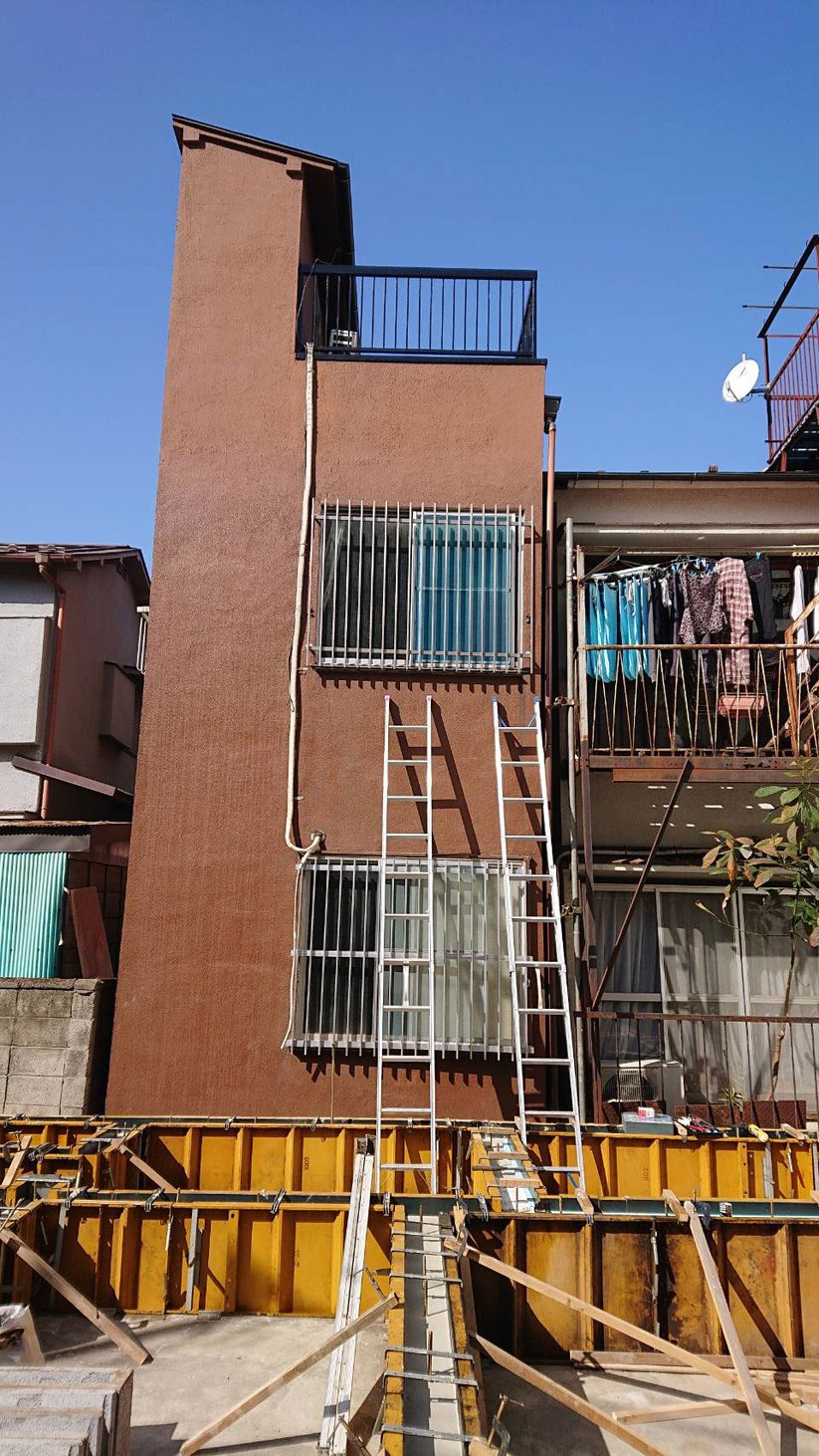 面格子取り付け 完成！