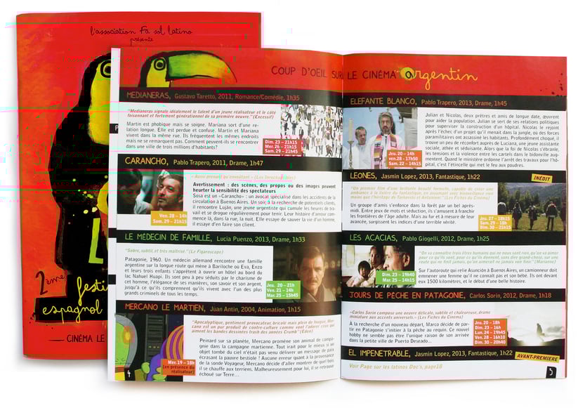 programme ojo loco peinture toucan festival cinéma espagnol et latino américain