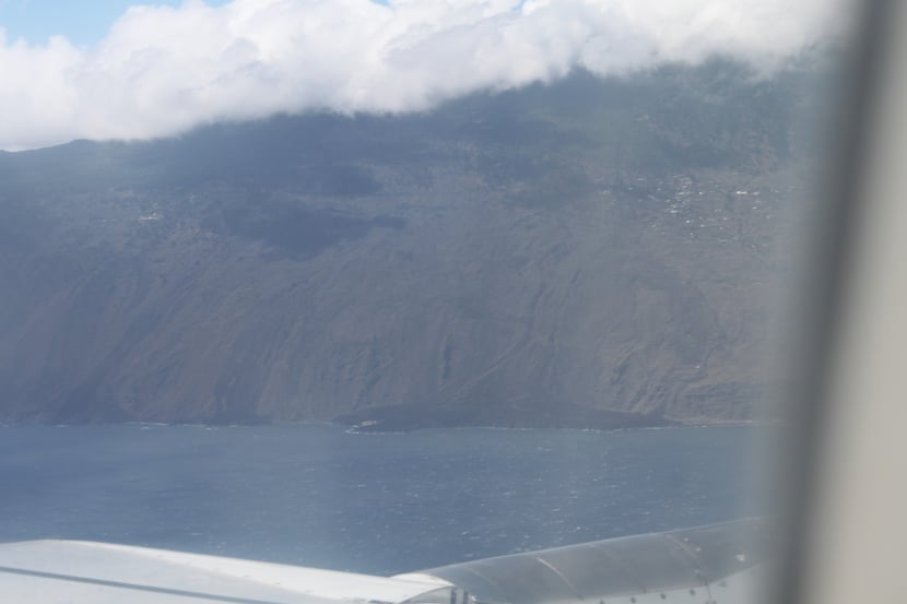 Hier sieht man schon die schlechte Wetterlage.