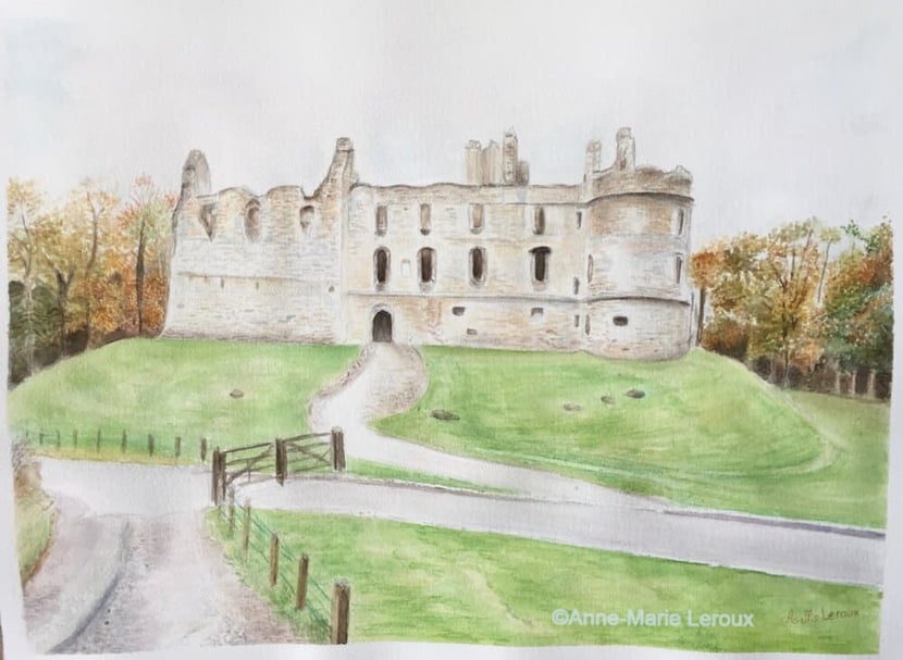 Château de Balvenie en Ecosse