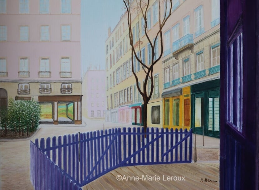 Immeubles et rues de la Croix Rousse