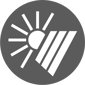 Icon für den Leistungsbereich Photovoltaik und Speicher