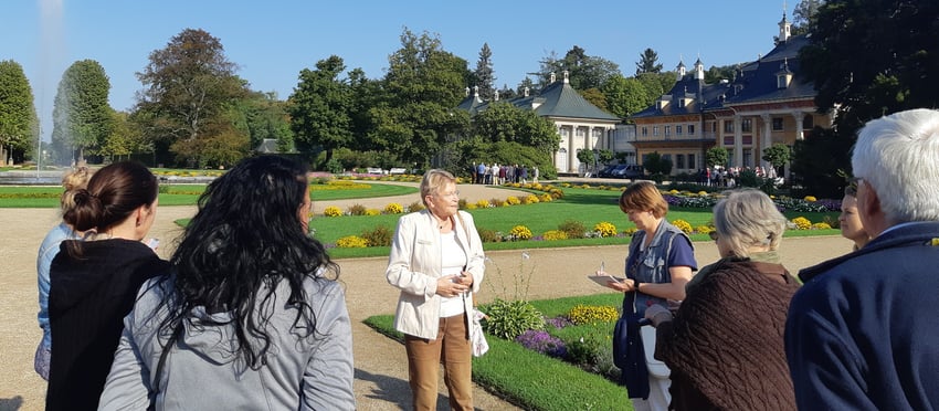Gästeführung im Schloss Pillnitz
