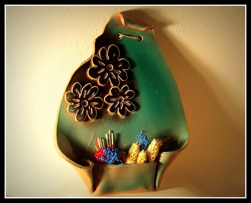 Pergamino esmaltado verde