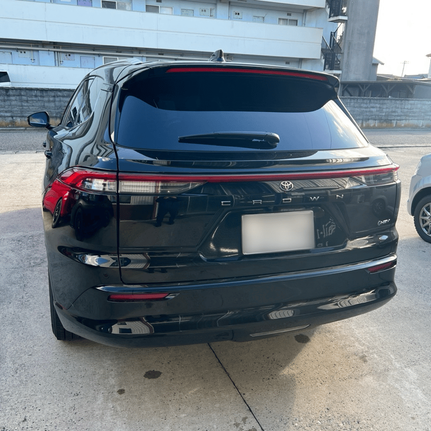 トヨタ　クラウンエステート　カーフィルム施工　WINCOS Premium HCD-10G HCN-70　リアガラス