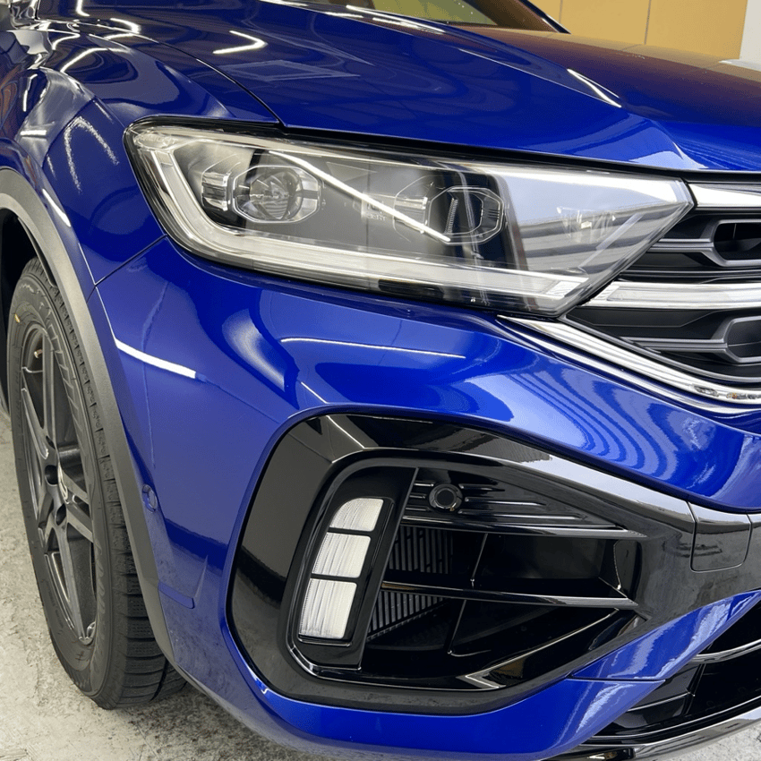 Volkswagen・T-ROC R　プロテクションフィルム施工　新潟　XPEL ULTIMATE FUSION　ヘッドライト