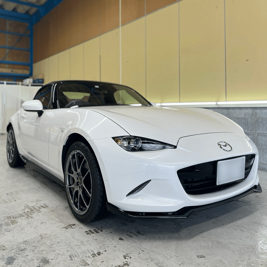 マツダ　ロードスター　プロテクションフィルム施工　ヘッドライト保護