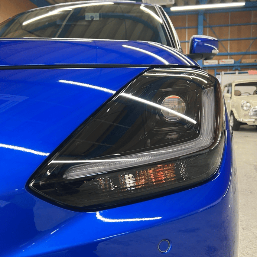 スズキ　スイフト　ヘッドライトプロテクション　スモークタイプ