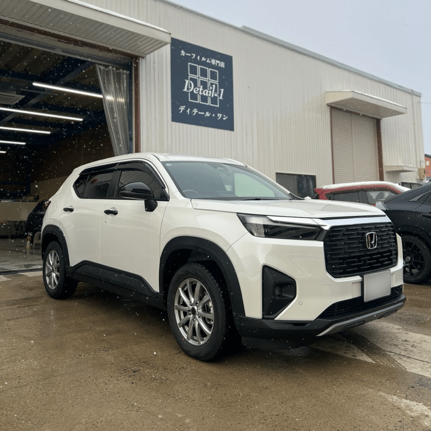 ホンダ・WR-V　カーフィルム施工　新潟　スモークフィルム　施工例