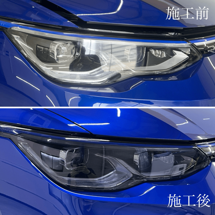 フォルクスワーゲン　ゴルフR　ヘッドライトプロテクション